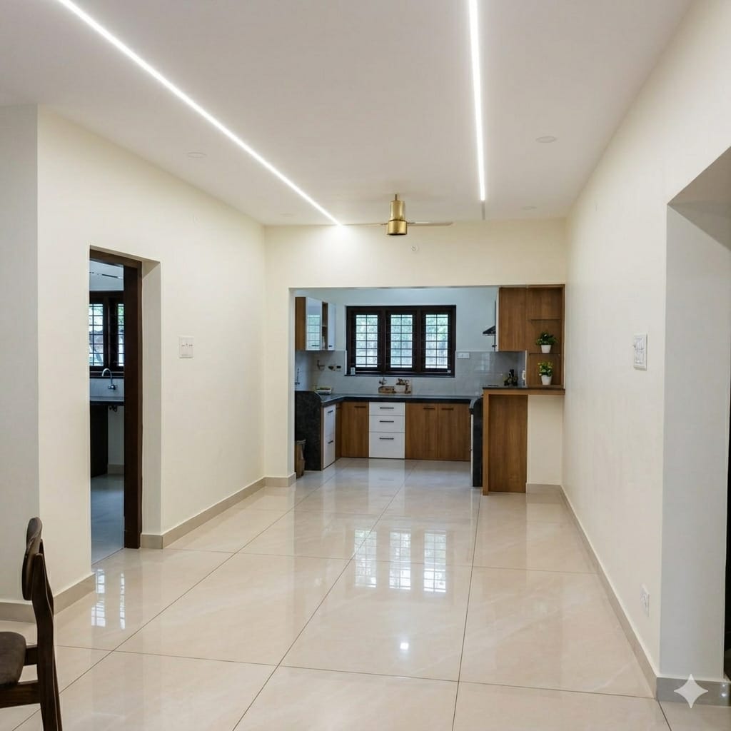 Dining Partition Before