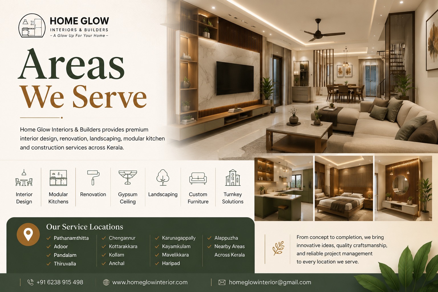 Areas We Serve